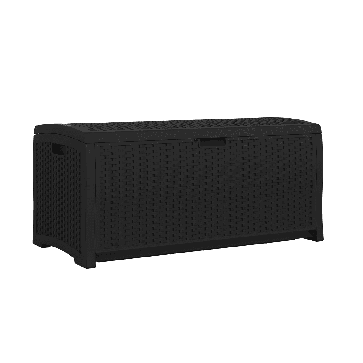 Suncast 73-Gallon Black Polyethylene Deck Box
