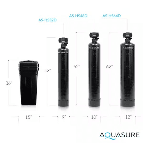 [Ends 10/11] AQUASURE Harmony 40,000-Grain Digital Water Softener image 3