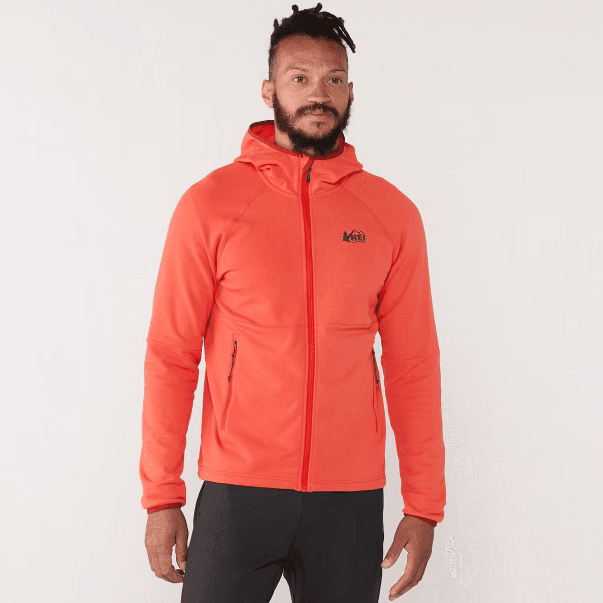 REI Co-op Flash Hyperstretch Fleece Jacket - Men's - REI Red, XXXL image 2