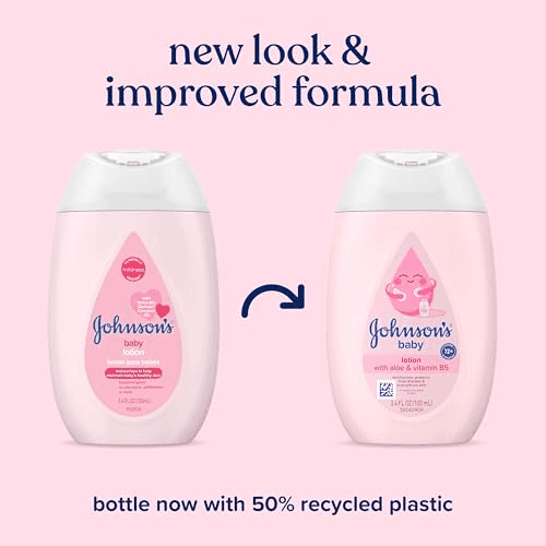 Johnson's Baby Lotion with Aloe & Vitamin B5, 3.4 fl oz - $1.97 image 2