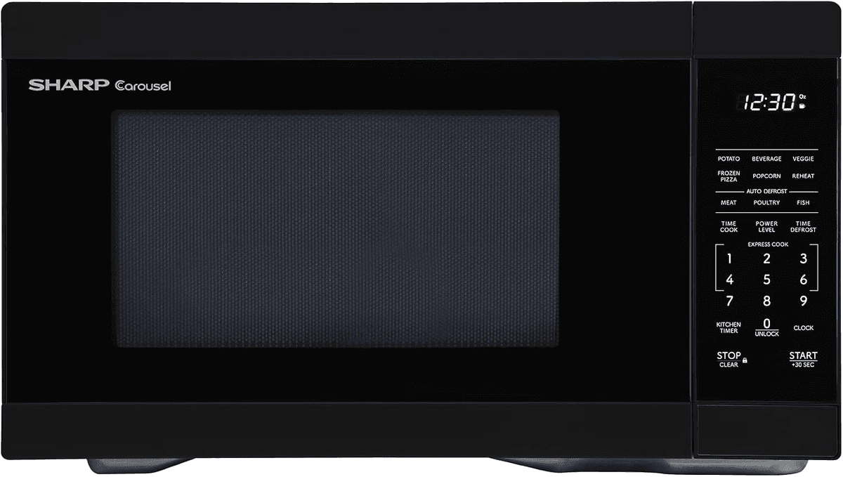 Sharp SMC1161KB 1.1 Cu. Ft. 1000W Countertop Microwave