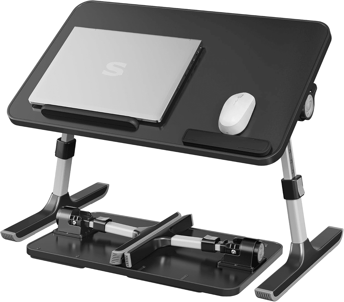 SONGMICS Adjustable Laptop Bed Desk for $24.64
