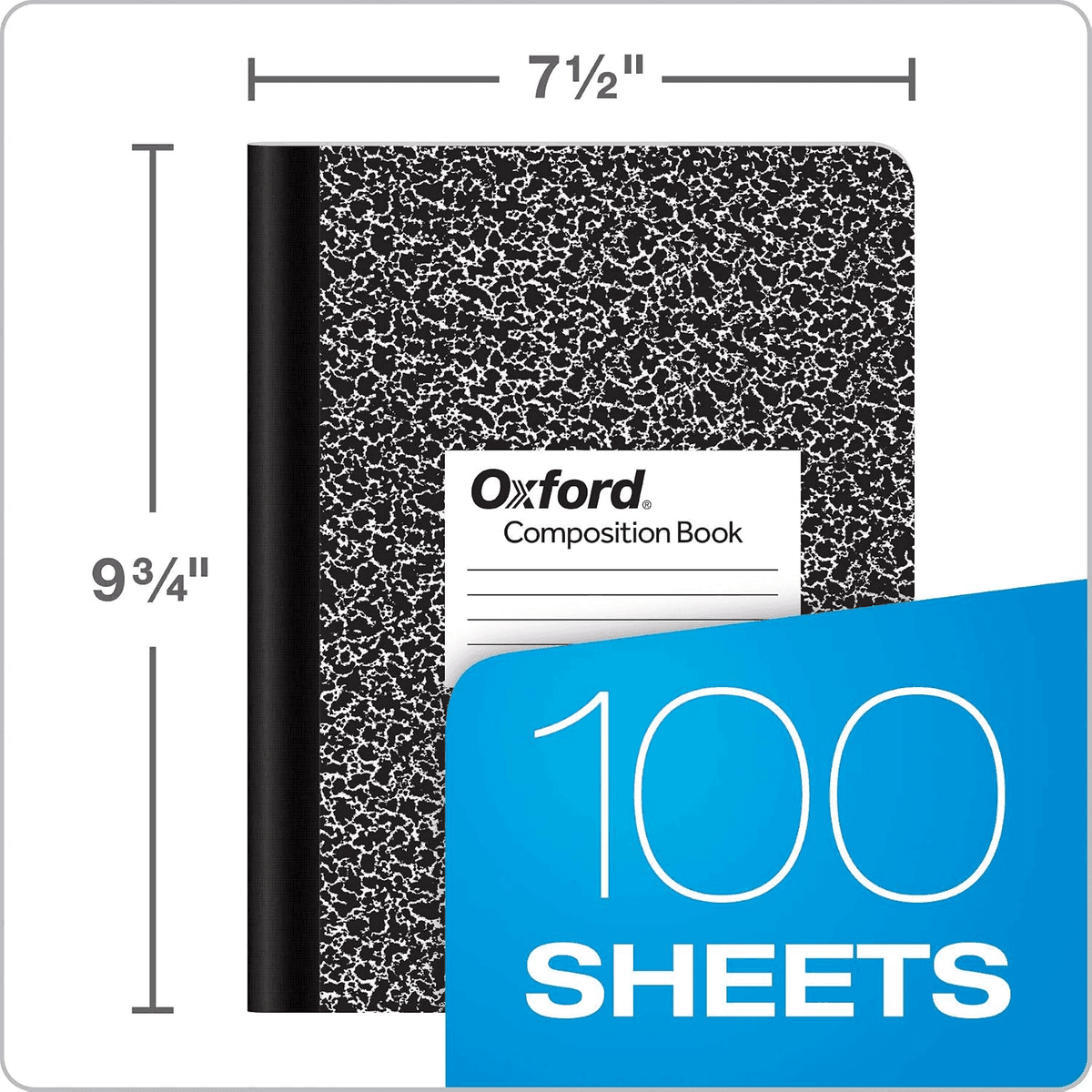 Oxford Wide Ruled Composition Notebooks - 12 Pack image 2