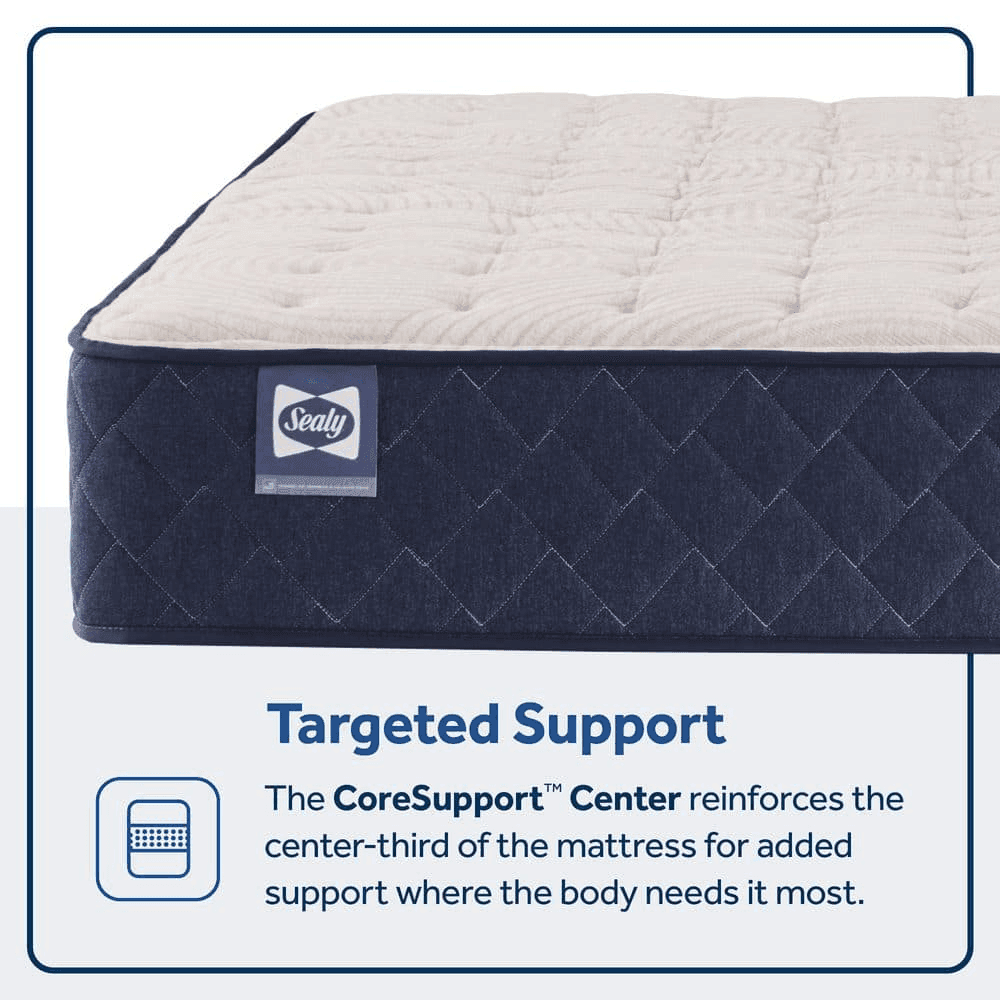 Sealy Farley Elm 12.5-inch Queen Firm Innerspring Mattress image 4