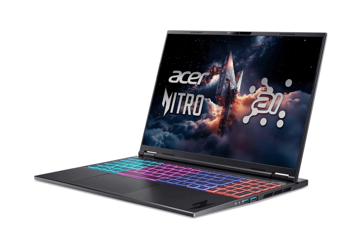 Acer Nitro Slim 16 Gaming Laptop with Ryzen AI 7 and RTX 5070 Ti image 3