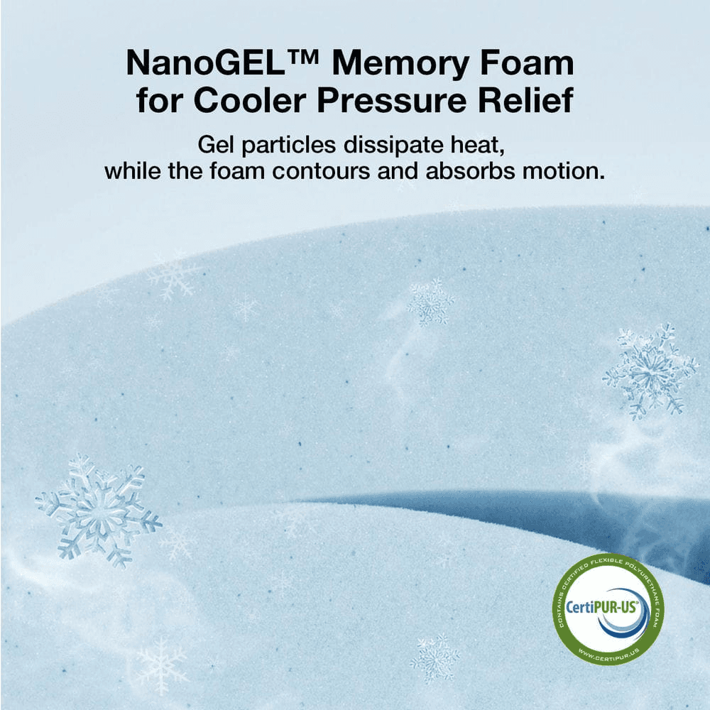 Novilla 10-Inch King Cooling Gel Memory Foam Mattress image 3
