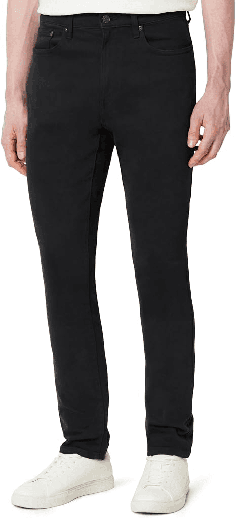 Amazon Essentials Men's Slim-Fit Five-Pocket Pants, Black, 32W x 34L