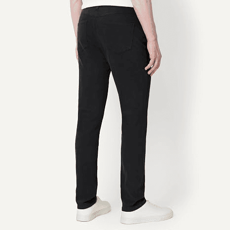 Amazon Essentials Men's Slim-Fit Five-Pocket Pants, Black, 32W x 34L image 2