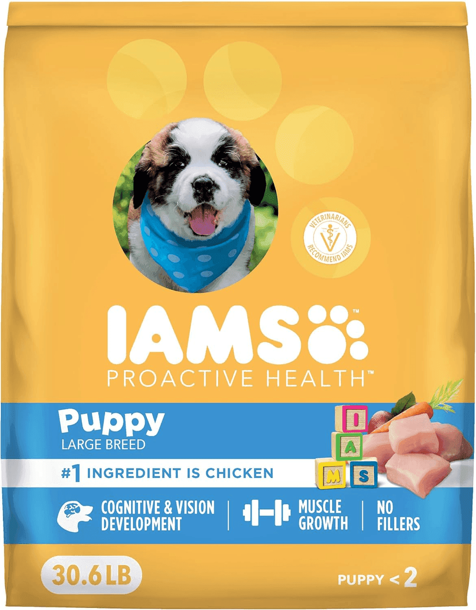 IAMS Proactive Health Large Breed Puppy Dry Dog Food 30.6 lb