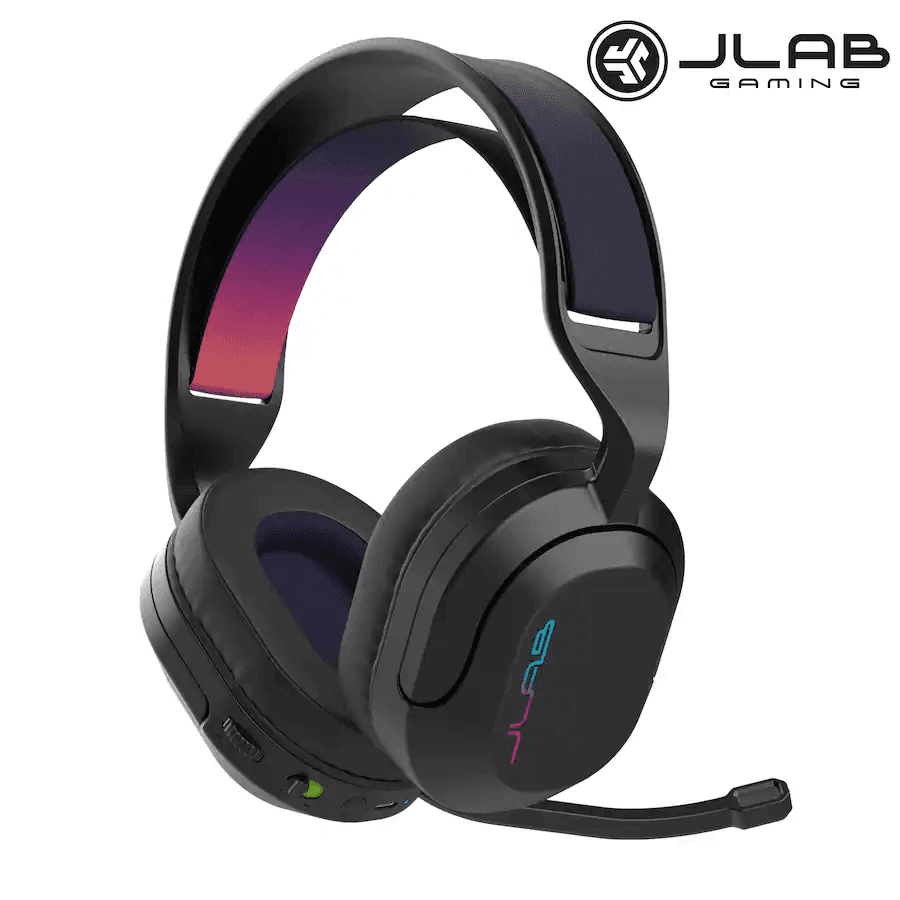 JLab Nightfall Wireless Bluetooth Gaming Headset - Black