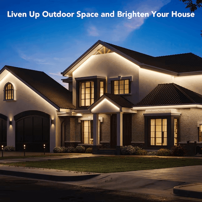Govee 32.8-ft RGBIC Wi-Fi Outdoor LED Strip Light image 4