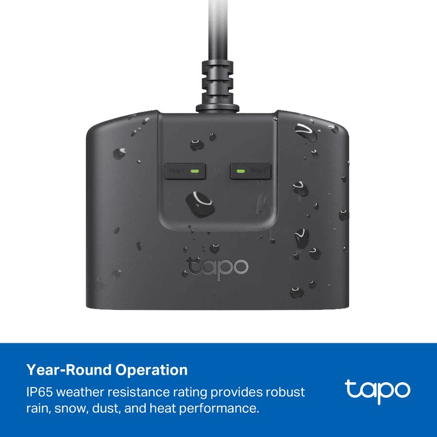 TP-Link Tapo TP25 Matter Outdoor Dual Smart Plug image 5