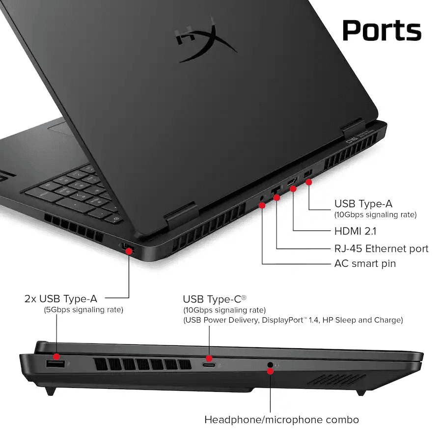 HyperX HP OMEN 16-inch RTX 5060 Gaming Laptop image 3