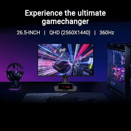 ASUS ROG Strix 26.5-inch 1440p 360Hz QD-OLED Gaming Monitor image 2