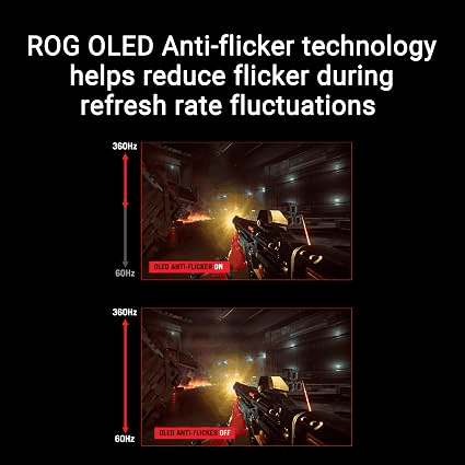 ASUS ROG Strix 26.5-inch 1440p 360Hz QD-OLED Gaming Monitor image 4