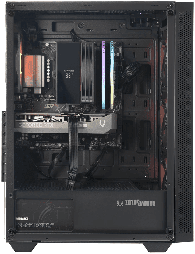ZOTAC GAMING MEK RTX 5050 Ryzen 5 Gaming Desktop image 4