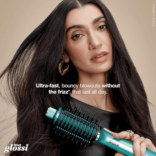 Shark Glossi 2-in-1 Blow Dryer Brush with Heated Ceramic Comb image 2