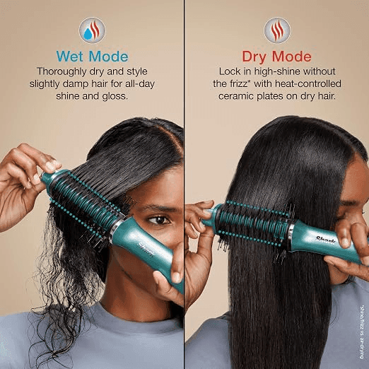 Shark Glossi 2-in-1 Blow Dryer Brush with Heated Ceramic Comb image 5