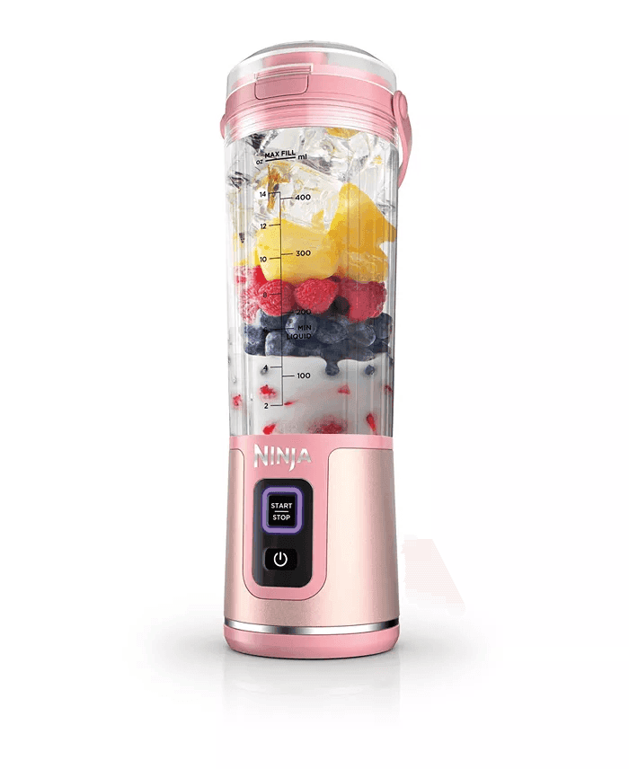 Ninja Blast 18 oz Portable Blender - Metallic Pink