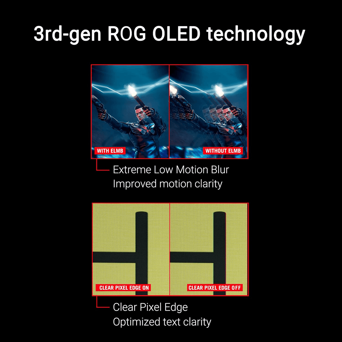ASUS ROG XG27AQDMGR 27-inch 1440p 240Hz OLED Gaming Monitor image 4