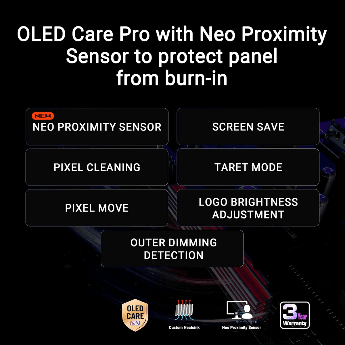 ASUS ROG XG27AQDMGR 27-inch 1440p 240Hz OLED Gaming Monitor image 5