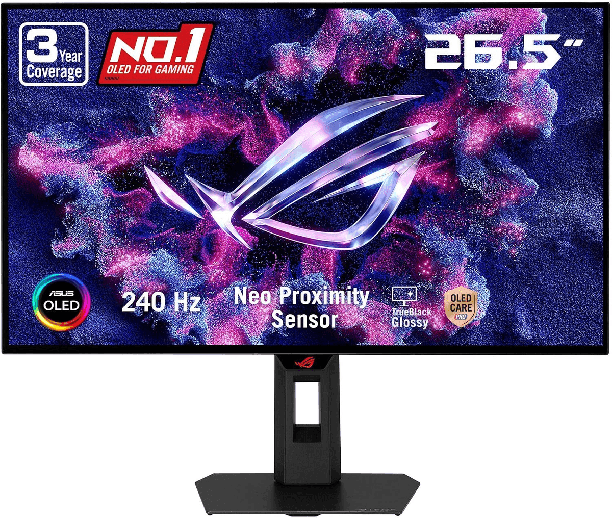 ASUS ROG XG27AQDMGR 27-inch 1440p 240Hz OLED Gaming Monitor