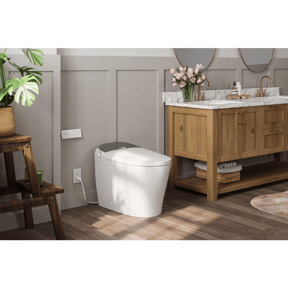 HOROW T03 Tankless Smart Toilet Bidet, Gray image 2