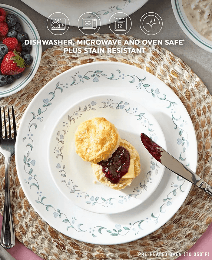 Corelle Country Cottage 16-Piece Dinnerware Set, Service for 4 image 3