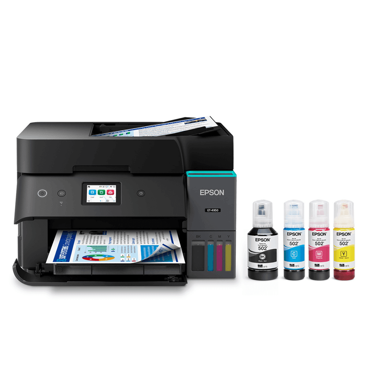 Epson EcoTank ET-4950 Wireless All-in-One Supertank Printer
