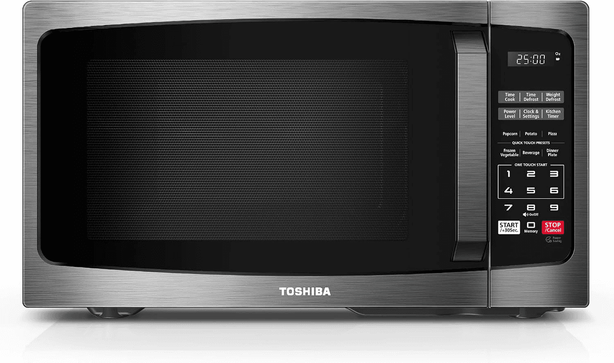 Toshiba 0.9 Cu. Ft. 900W Countertop Microwave