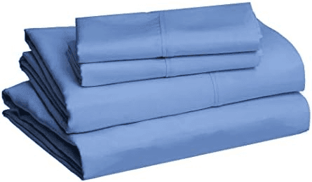 Amazon Basics King 4-Piece Microfiber Sheet Set (Dutch Blue) image 2