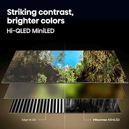 Hisense 100-inch E7 Hi-QLED Mini-LED 4K Fire TV (2026) image 4