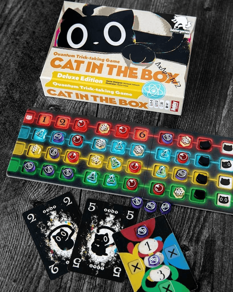 Bezier Games Cat in the Box Deluxe Edition Strategy Card Game image 3