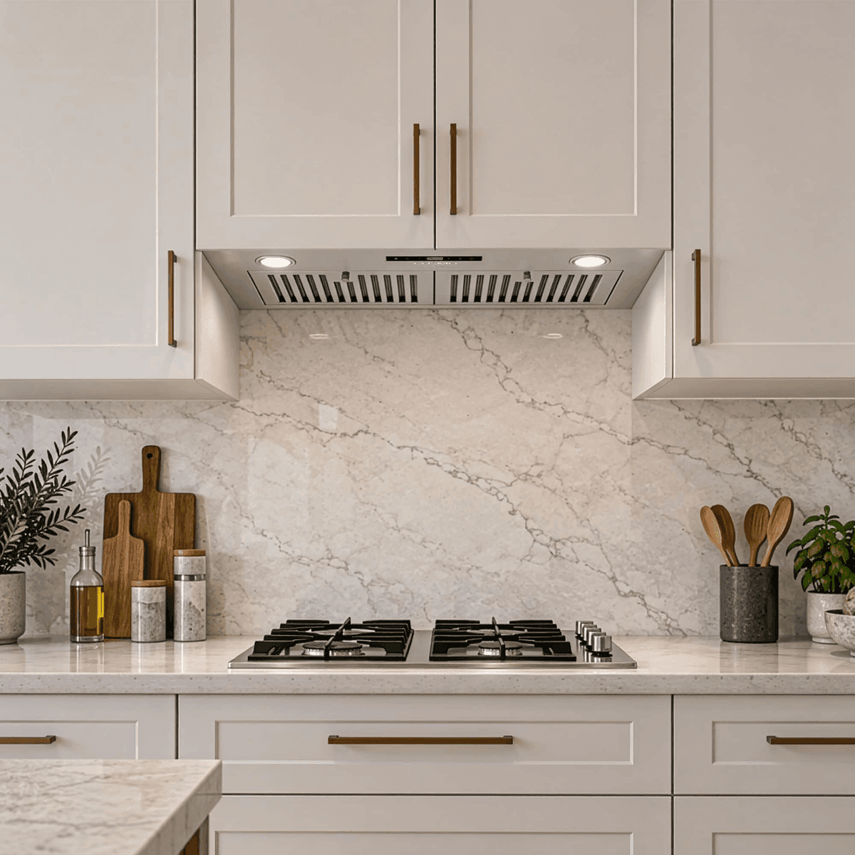 Cosmo 30-Inch 380-CFM Stainless Steel Insert Range Hood image 2