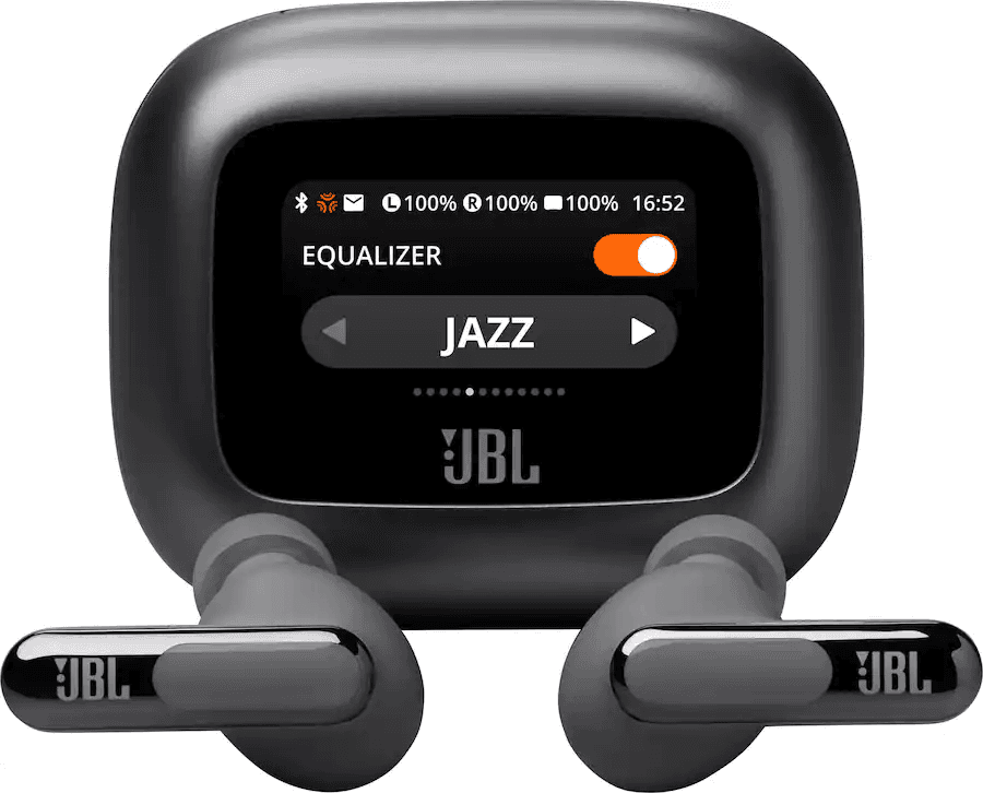 JBL Live Beam 3 True Wireless Noise Cancelling Earbuds - Black
