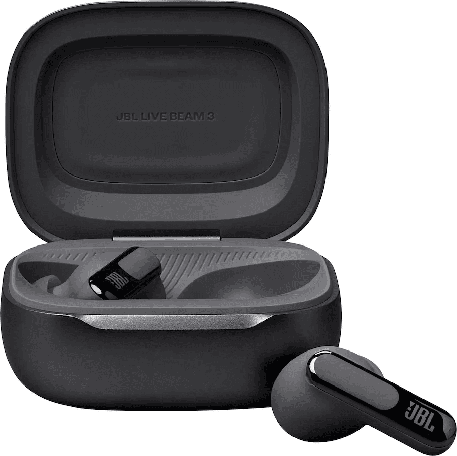 JBL Live Beam 3 True Wireless Noise Cancelling Earbuds - Black image 2
