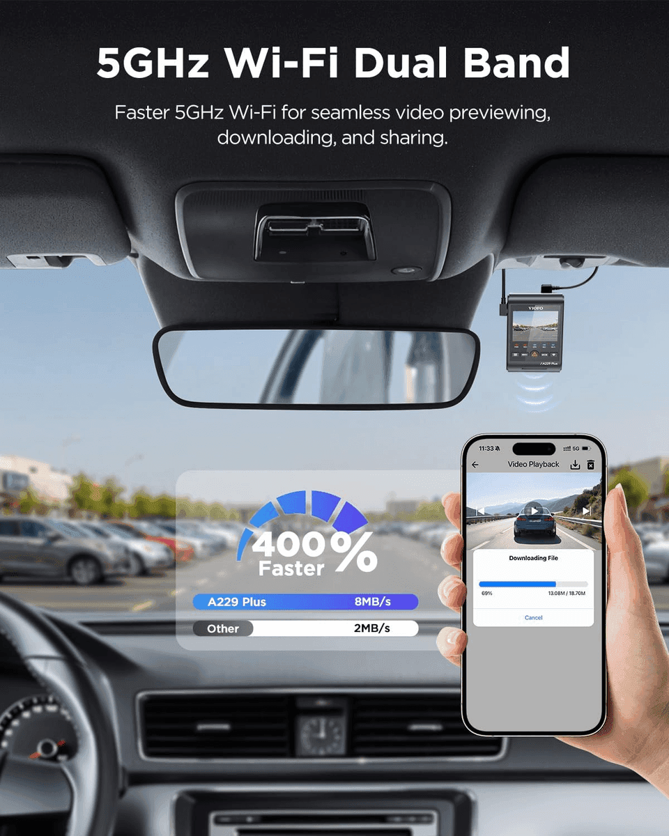 VIOFO A229 Plus 2-Channel 2K Dash Cam image 5