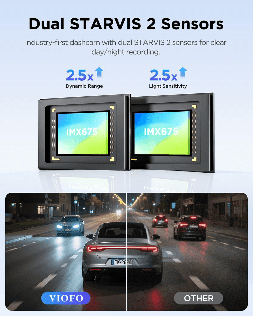 VIOFO A229 Plus 2-Channel 2K Dash Cam image 3
