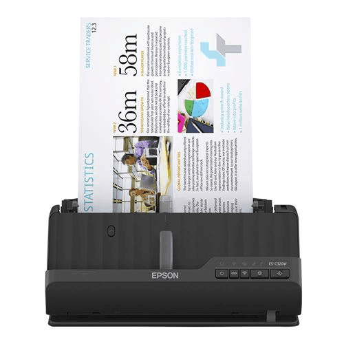 Epson WorkForce ES-C320W Wireless Document Scanner image 2