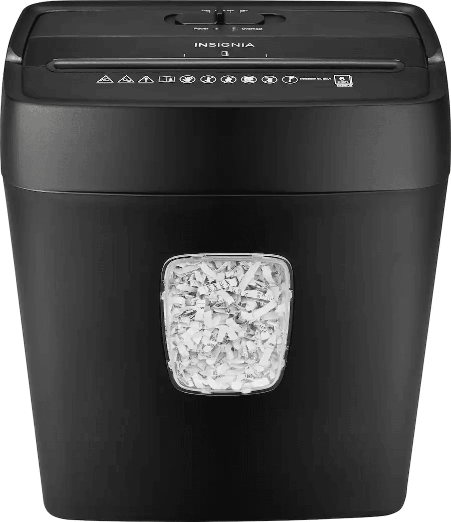 Insignia 6-Sheet Crosscut Shredder for $29.99 image 2