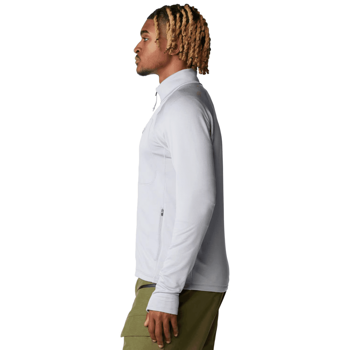 Mountain Hardwear Glacial Trail Full-Zip Jacket - Men's - Glacial, Small image 3