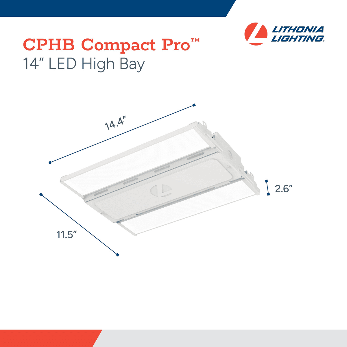 Lithonia Lighting Compact Pro 15,000-Lumen LED High Bay Light image 3