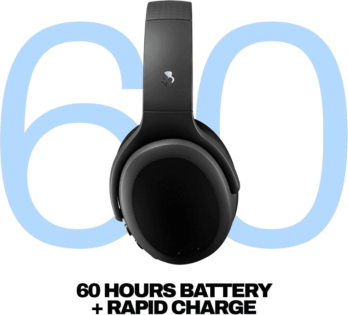 Skullcandy Crusher ANC 2 Wireless Noise-Canceling Headphones - True Black image 3