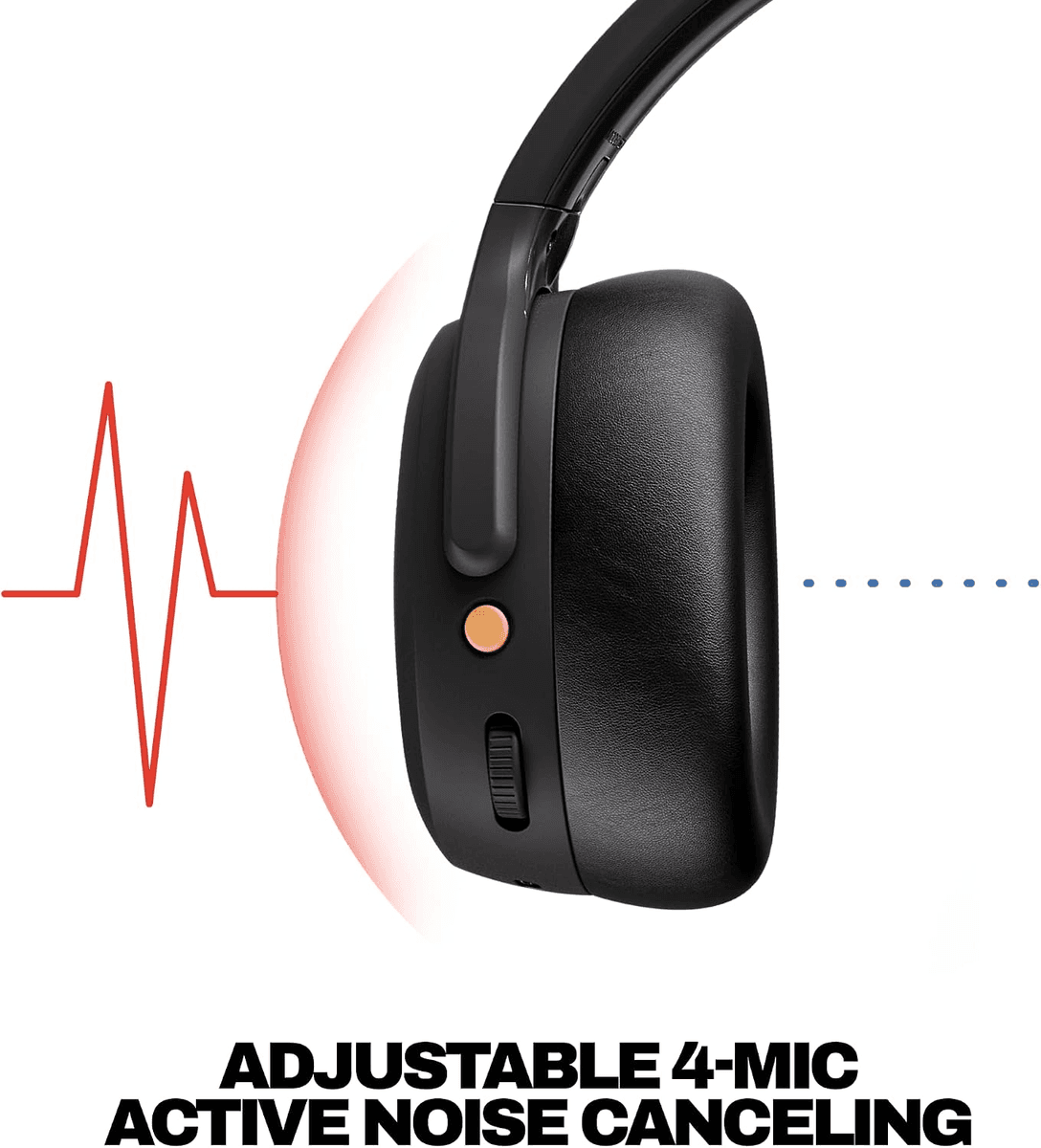 Skullcandy Crusher ANC 2 Wireless Noise-Canceling Headphones - True Black image 4