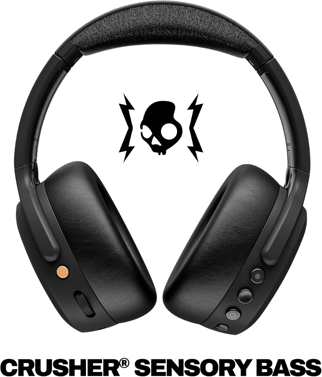 Skullcandy Crusher ANC 2 Wireless Noise-Canceling Headphones - True Black image 2