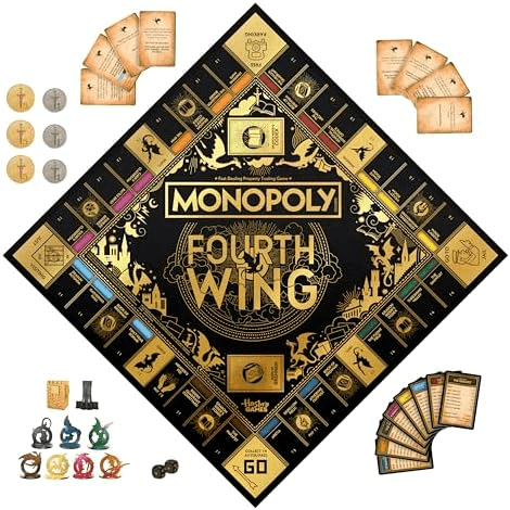 Monopoly Fourth Wing Edition Board Game for Adults image 3