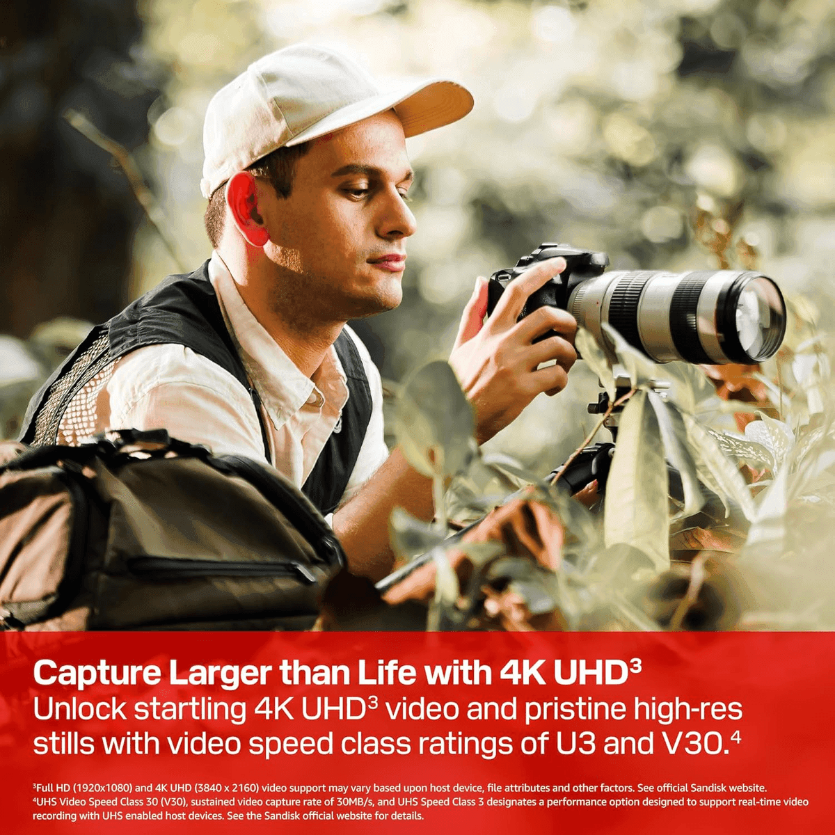 SanDisk 256GB Extreme PRO SD UHS-I Memory Card image 2