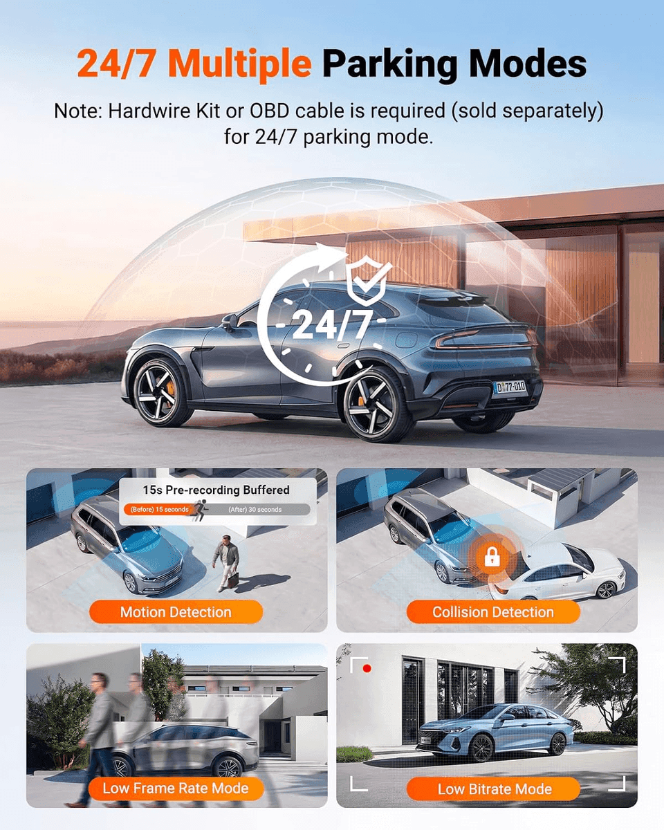 Vantrue N5S 4-Channel 360 Dash Cam image 5