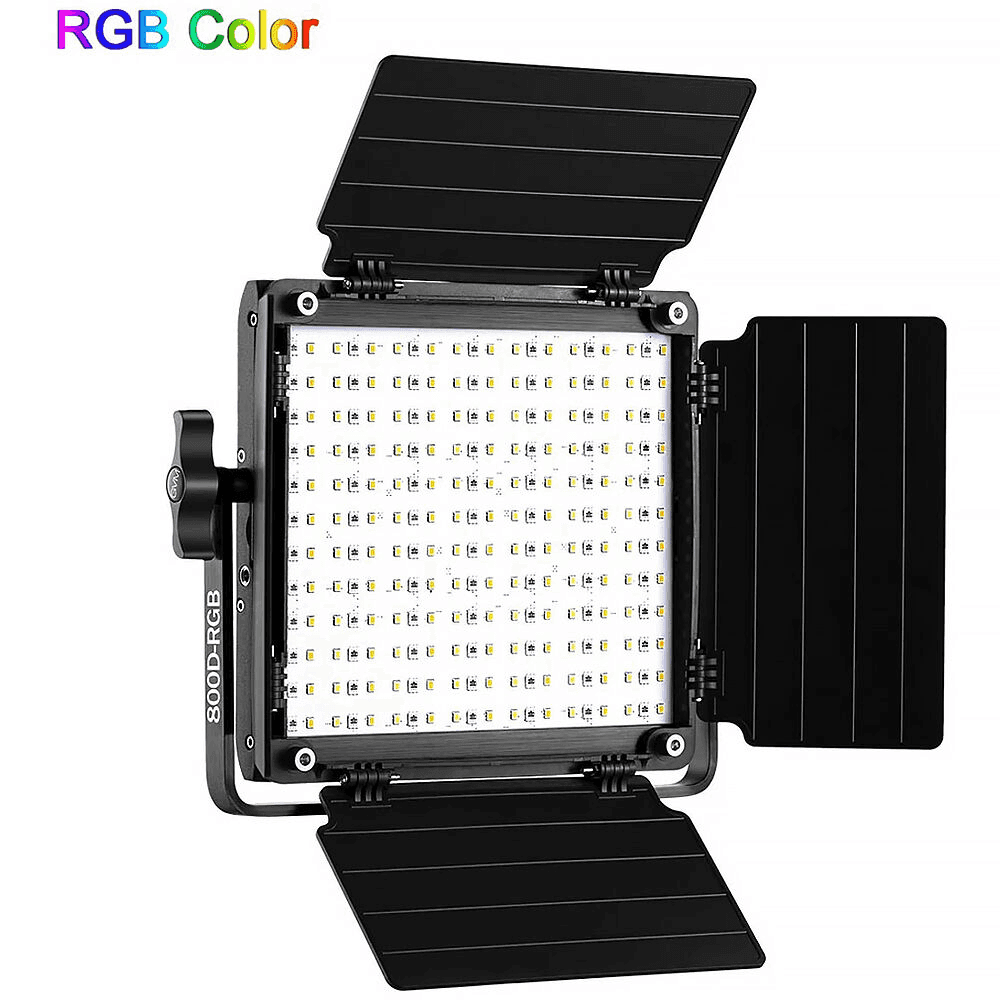 GVM 800D-RGB LED Light Panel 2-Light Kit for $188 image 2