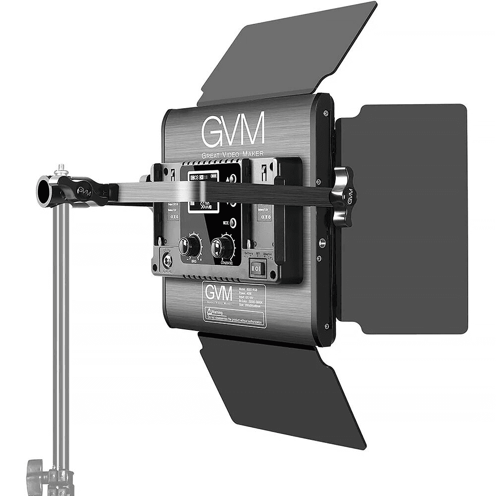 GVM 800D-RGB LED Light Panel 2-Light Kit for $188 image 4